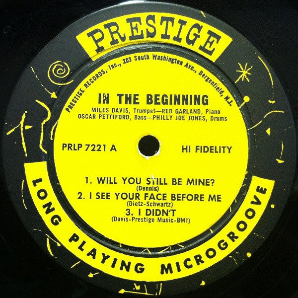 Miles Davis : The Beginning (LP, Album, Mono, RE)