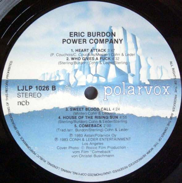 Eric Burdon : Power Company (LP, Album)