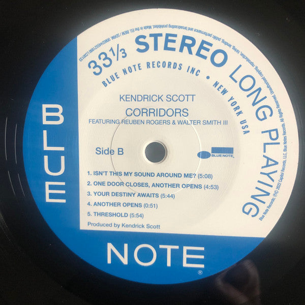 Kendrick Scott, Reuben Rogers, Walter Smith III : Corridors (LP, Album)
