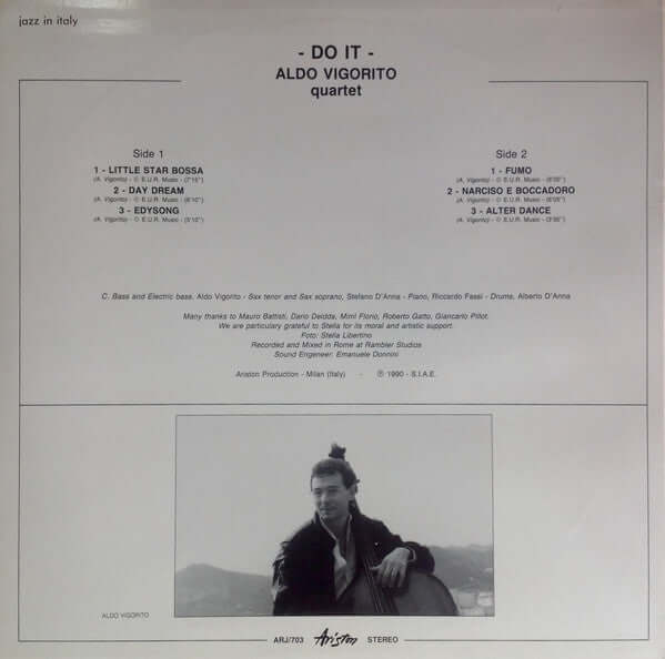 Aldo Vigorito Quartet : Do It / Jazz In Italy (LP)