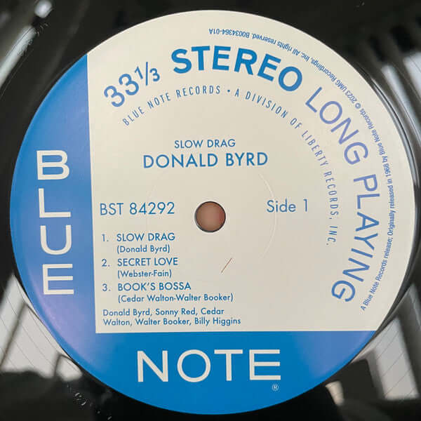 Donald Byrd : Slow Drag (LP, Album, RE, Gat)