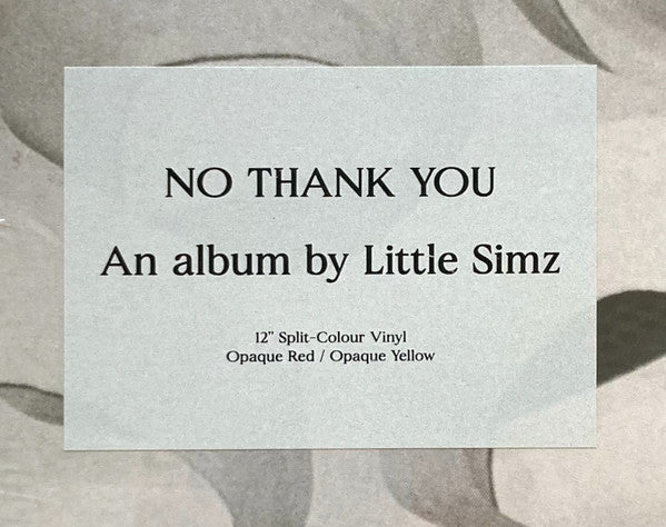 Little Simz : No Thank You (2xLP, Album, Red)