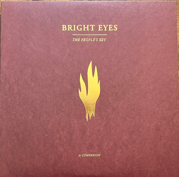 Bright Eyes : The People's Key (A Companion) (12", EP, Ltd, Gol)