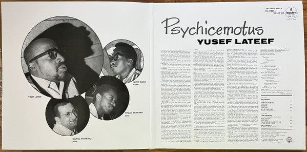 Yusef Lateef : Psychicemotus (LP, Album, RE, Gat)