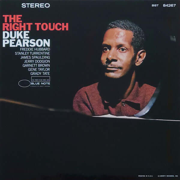 Duke Pearson : The Right Touch (LP, Album, RE, 180)