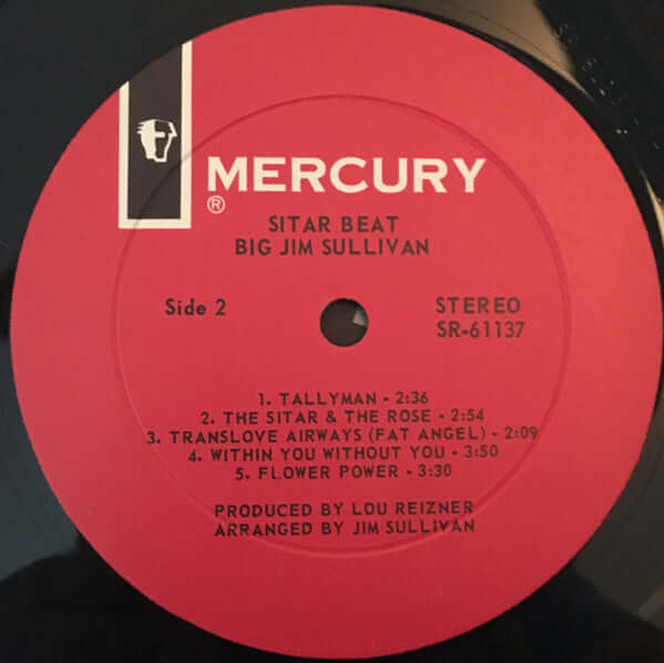 Big Jim Sullivan : Sitar Beat (LP, Album)