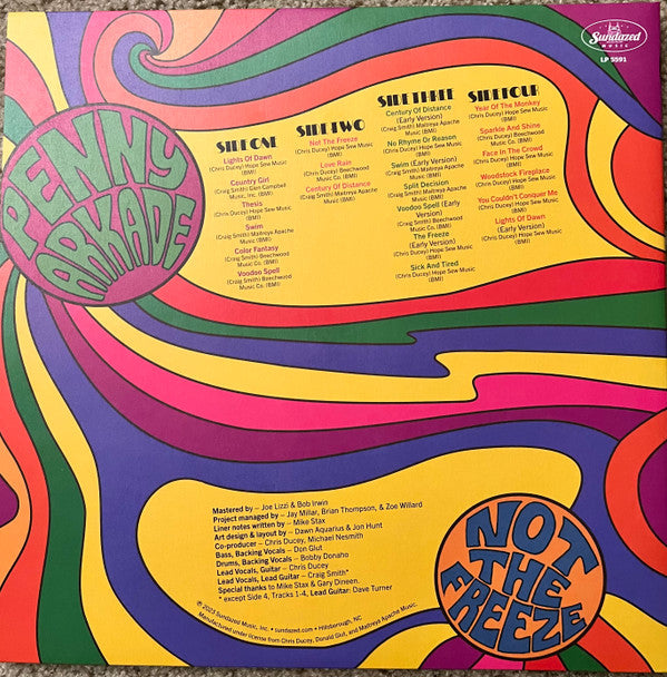Penny Arkade ~ Not The Freeze (Vinyl) - Djungel & Jazz
