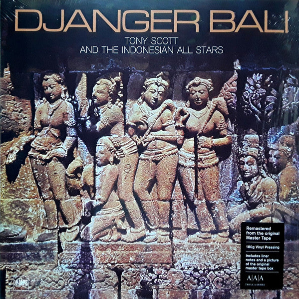 Tony Scott (2) And The Indonesian Allstars : Djanger Bali (LP, Album, RE, RM, Gat)