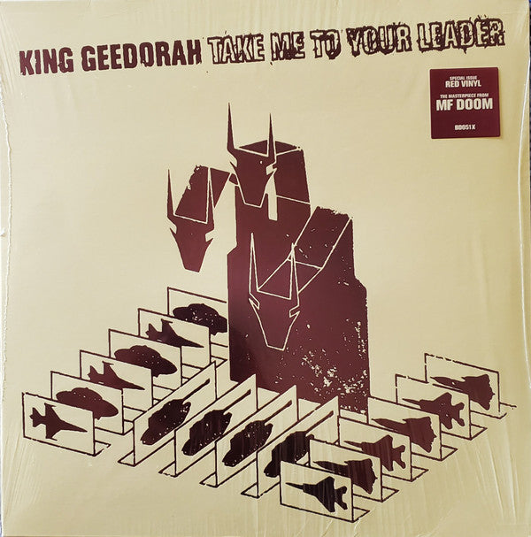 King Geedorah* : Take Me To Your Leader (2xLP, Album, RE, RP, S/Edition, Red)