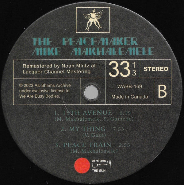Mike Makhalemele : The Peacemaker (LP, Album, RE)