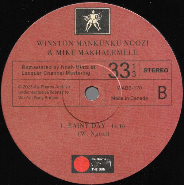 Mike Makhalemele & Winston Mankunku Ngozi* : The Bull And The Lion (LP, Album, RE, RM)
