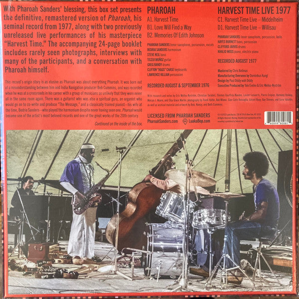 Pharoah Sanders : Pharoah (LP, Album, RE, RM + LP, Album + Box, Dlx, Ltd)