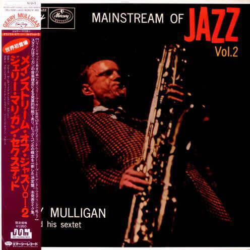 Gerry Mulligan And His Sextet : Mainstream Of Jazz Vol. 2 (LP, Album, Mono)