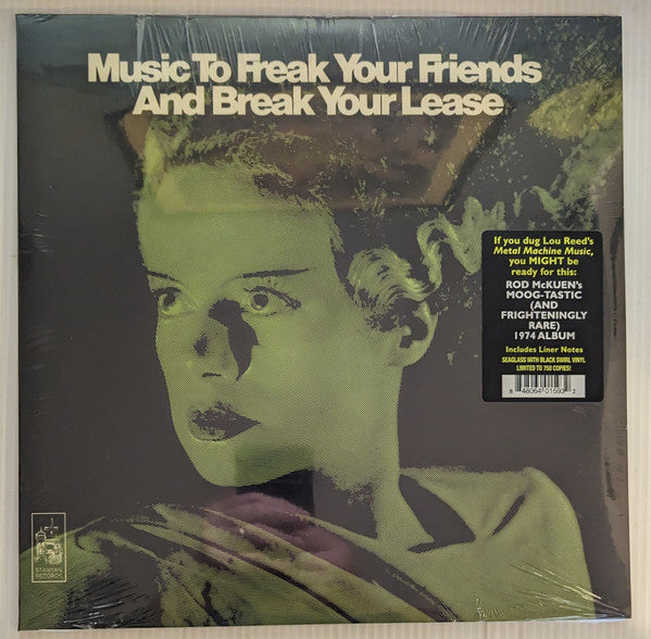 Heins Hoffman-Richter : Music To Freak Your Friends And Break Your Lease (LP, Album, Ltd, RE, Sea)