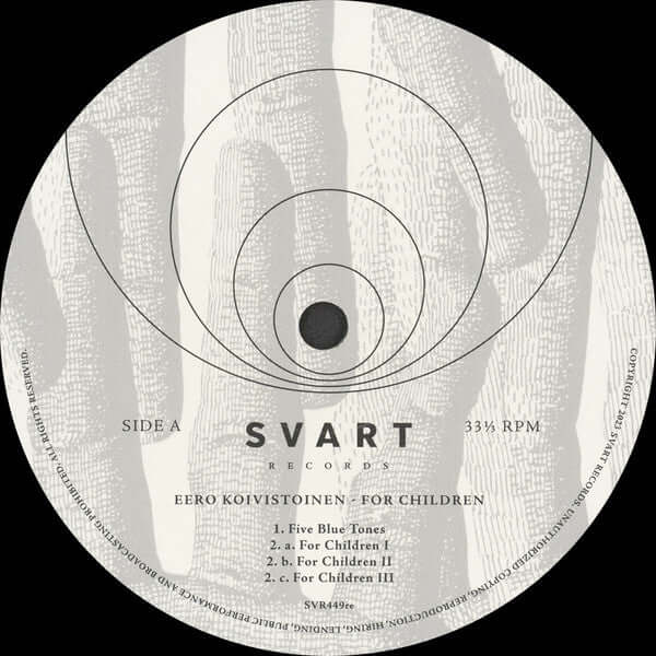 Eero Koivistoinen : For Children (LP, Album, RE, RM)