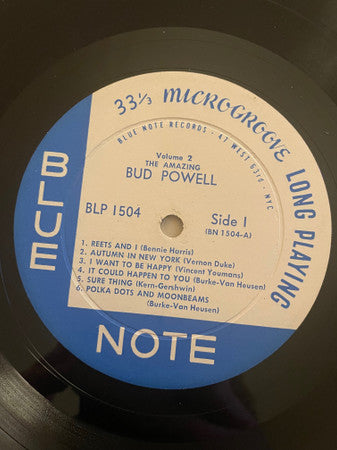 Bud Powell : The Amazing Bud Powell (Volume 1) (LP, Mono)