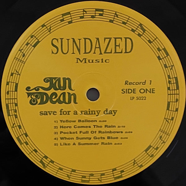 Jan & Dean : Save For A Rainy Day (2xLP, Mono, RE)