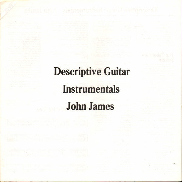 John James (2) : Descriptive Guitar Instrumentals (LP, Album)
