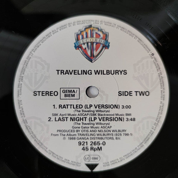Traveling Wilburys : Heading For The Light (12", Single)