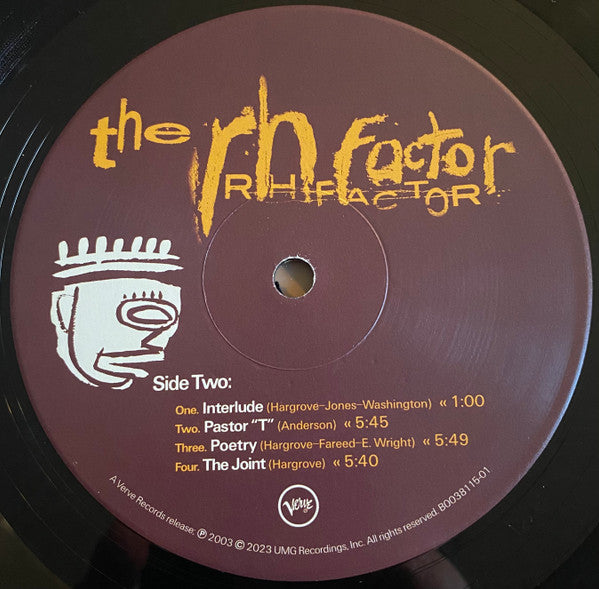 Vinylskiva : Roy Hargrove Presents The RH Factor - Hard Groove