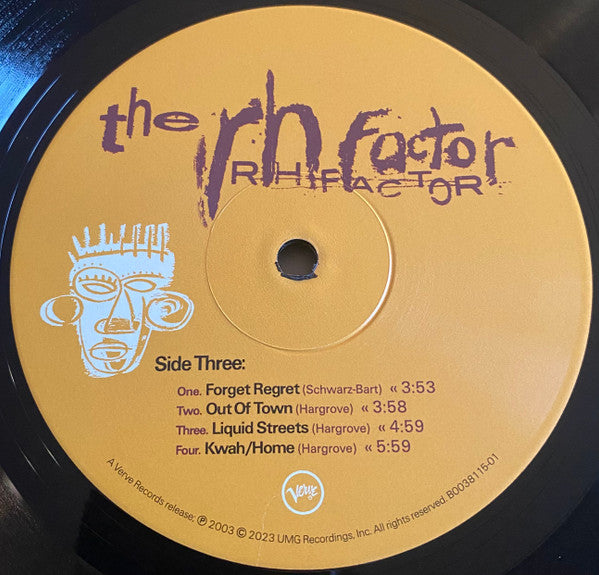 Roy Hargrove Presents The RH Factor ~ Hard Groove (Vinyl) - Djungel & Jazz