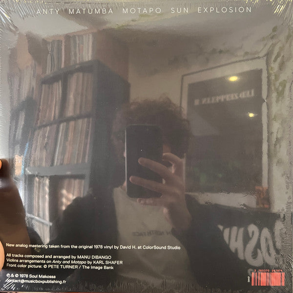 Manu Dibango : Sun Explosion (LP, RE, Red)