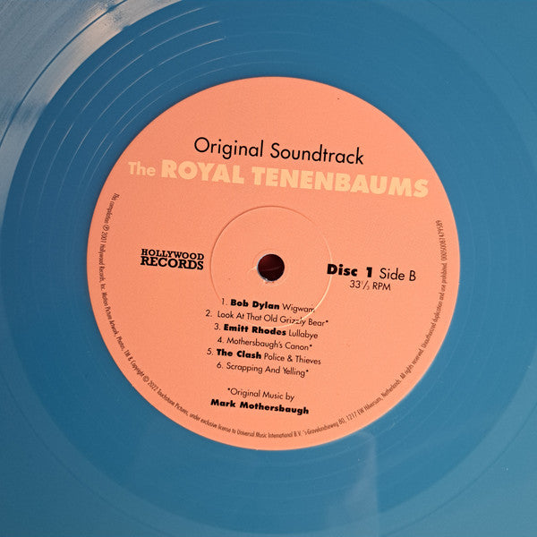 Various : The Royal Tenenbaums (Original Soundtrack) (LP, Blu + LP, Gre + Album, RSD, Comp, RE, RP)