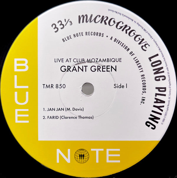 Grant Green : Live At Club Mozambique (2xLP, Album, Mono, Ltd, RE, RM, 180)