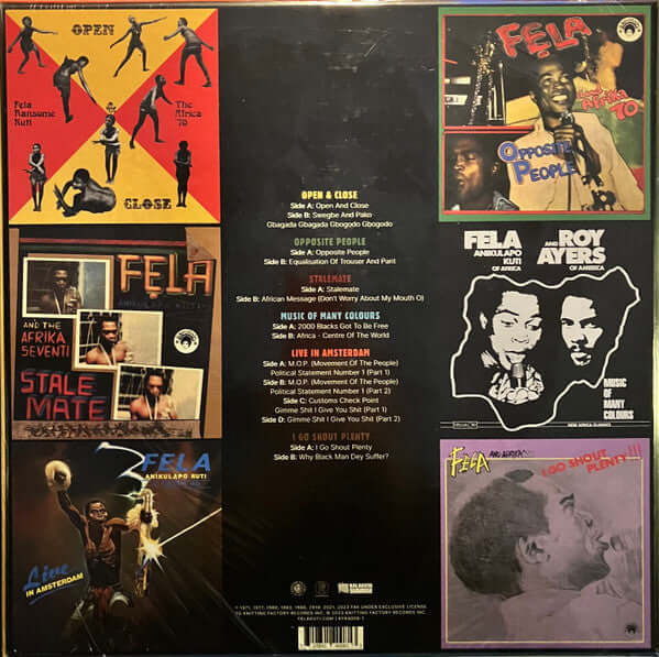 Fela* : Box Set 6 (Box, Comp + LP, Album, RE + LP, Album, RE + LP, Al)