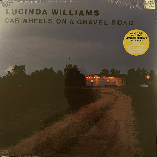 Lucinda Williams : Car Wheels On A Gravel Road (LP, Album, Ltd, RE, Yel)