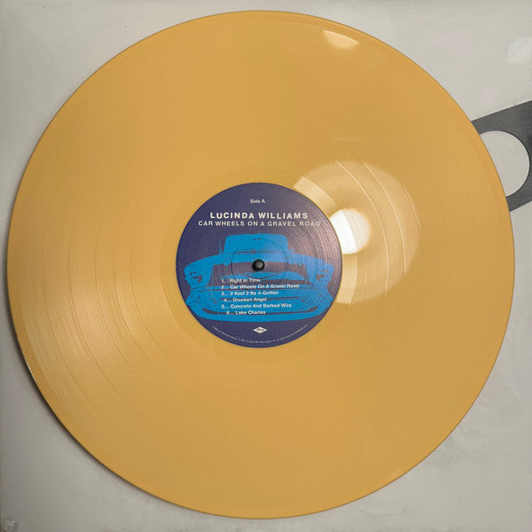 Lucinda Williams : Car Wheels On A Gravel Road (LP, Album, Ltd, RE, Yel)