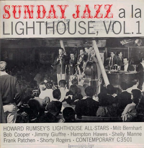 Howard Rumsey's Lighthouse All-Stars : Sunday Jazz A La Lighthouse, Vol. 1 (LP, Album, RE, RM, 2nd)