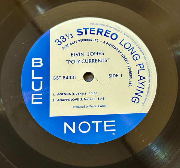 Elvin Jones : Poly-Currents (LP, Album, RE)