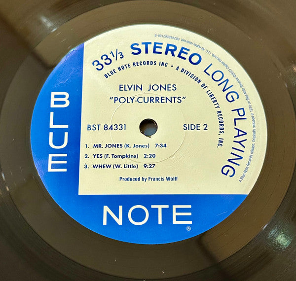 Elvin Jones : Poly-Currents (LP, Album, RE)