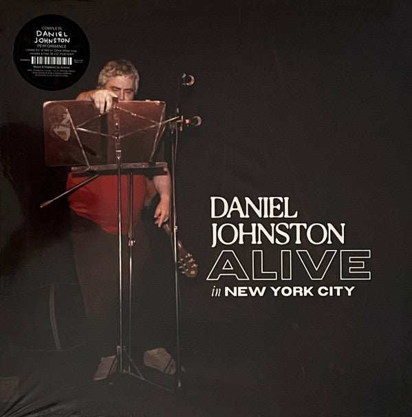 Daniel Johnston : Alive In New York City (LP, Album, Ltd, Gho)