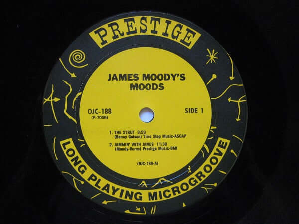 James Moody : James Moody's Moods (LP, Album, RE)