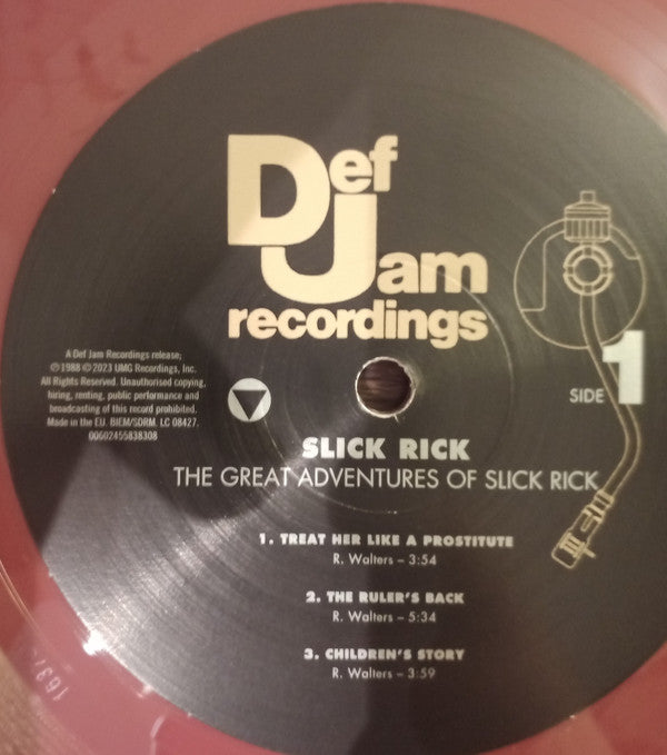 Slick Rick : The Great Adventures Of Slick Rick (2xLP, Album, RE, Fru)