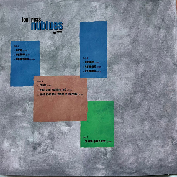 Joel Ross (3) : Nublues (2xLP, Album, Gat)