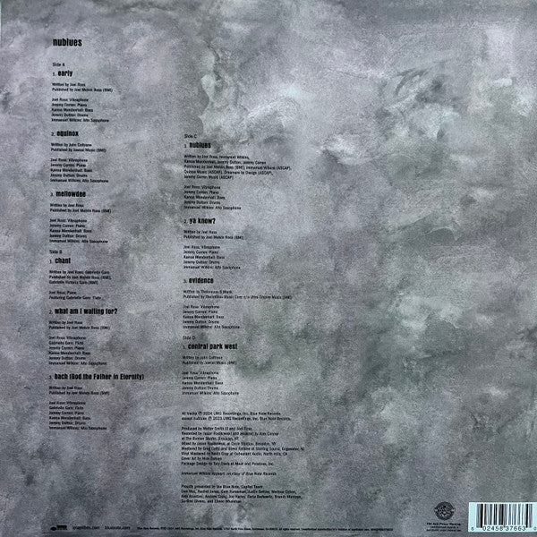 Joel Ross (3) : Nublues (2xLP, Album, Gat)