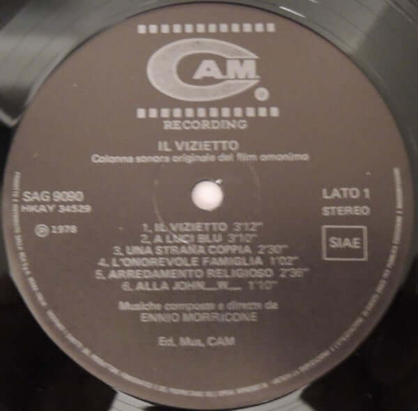 Ennio Morricone : Il Vizietto (Colonna Sonora Originale Del Film) (LP, Album)
