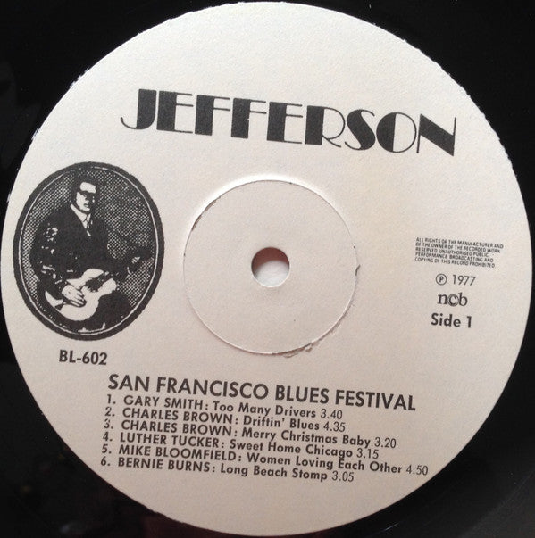 Various : San Francisco Blues Festival (LP, Comp)