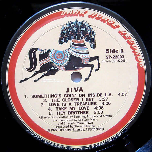 Jiva (5) : Jiva (LP, Album, Mon)