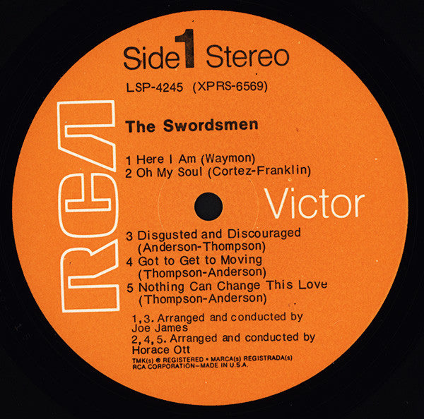 The Swordsmen : The Swordsmen (LP, Album)