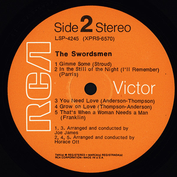 The Swordsmen : The Swordsmen (LP, Album)