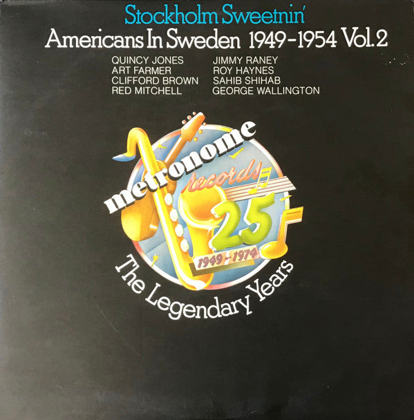 Various : Stockholm Sweetnin' - Americans In Sweden 1949-1954 Vol. 2 (2xLP, Comp, Mono)