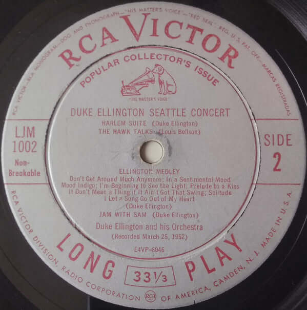 Duke Ellington And His Orchestra : Seattle Concert (LP, Album)