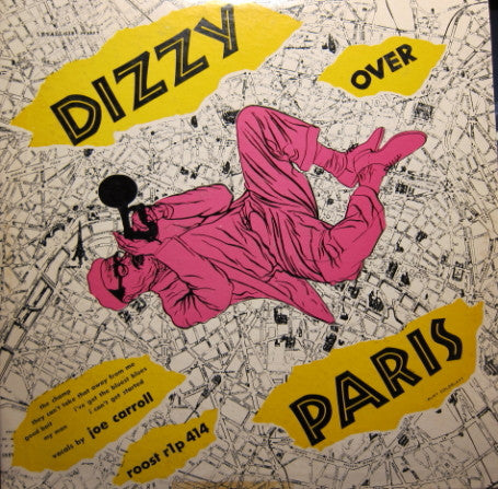 Dizzy Gillespie : Dizzy Over Paris (10", Album)