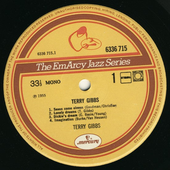 Terry Gibbs : Terry Gibbs (LP, Album, Mono, RE)