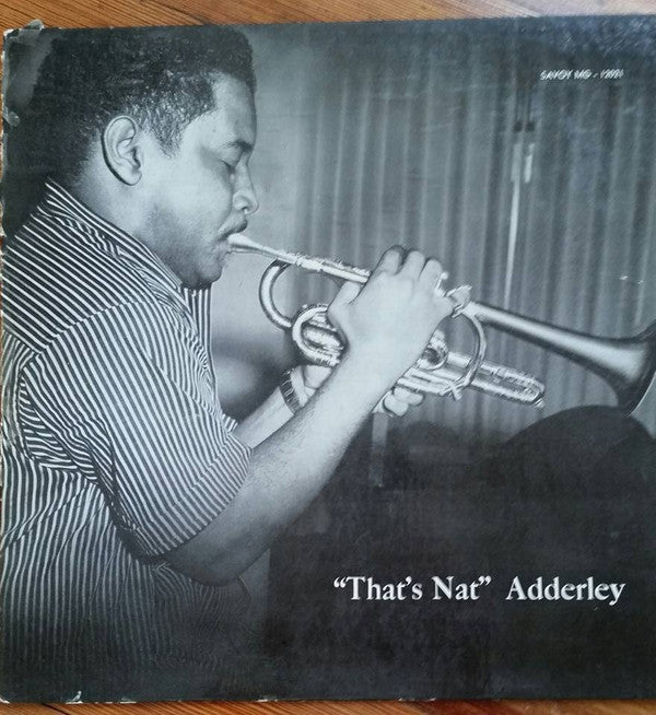 Nat Adderley : "That's Nat" Adderley (LP, Mono)