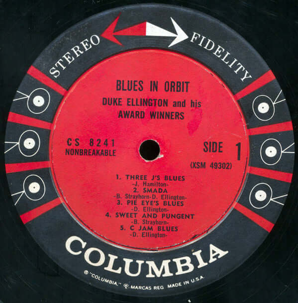 Duke Ellington : Blues In Orbit (LP, Album)